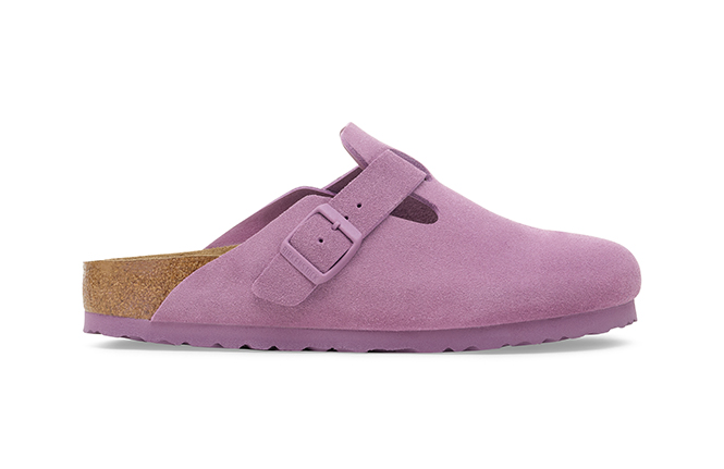 Birkenstock 1030626 Boston Suede Mauve 37-42 Schouten Schoenen